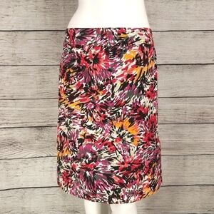 NEW Chadwicks 14 Straight Pencil Skirt Linen Blend Summer NWOT